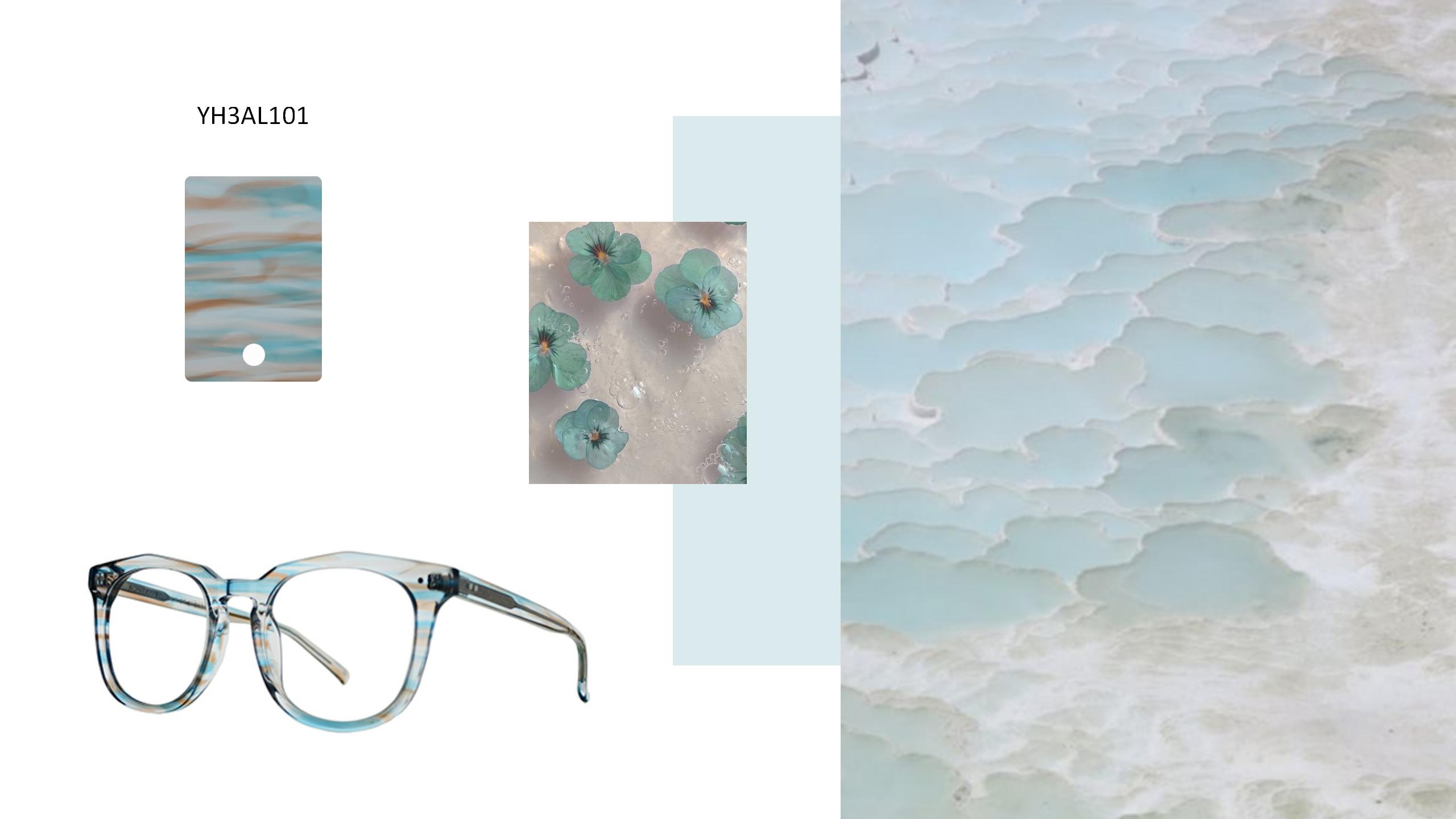 Light Blue and Blue